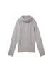 Tom Tailor Pullover in medium silver grey melange