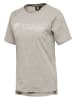 Hummel Hummel T-Shirt Raglanärmel Hmlzenia Lebensstil Damen in GREY MELANGE