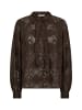 Mos Mosh Spitzenbluse MMTamlyn in schoko - 0002