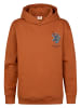Petrol Industries Hoodie mit Print steelpark in Orange