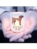 Mr. & Mrs. Panda Teelicht Glas Hund Dogge mit Spruch in Transparent