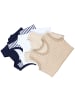 TupTam Baby Jungen Achselbody 5er Pack in beige/blau