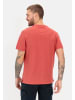 Camel Active Henley-Shirt aus zertifiziertem Organic Cotton in Rot