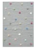 Happy Rugs Teppich COLORDOTS grau/multi