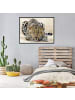 WALLARENA Bild mit Rahmen Lampard in Beige
