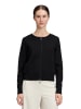 Betty Barclay Strick-Cardigan mit Reißverschluss in Schwarz