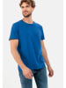 Camel Active Kurzarm T-Shirt aus Organic Cotton in Blau