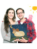 Mr. & Mrs. Panda Kopfkissen Sternzeichen Widder Design ohne Spruch in Weiß