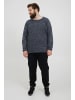 BLEND Strickpullover BHDan Big & Tall in Mittelblau