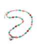 grassland Women Necklace in Silver Multicolor