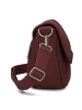 Zwei Mademoiselle.M Messenger 33 cm Laptopfach rubin