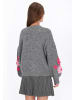 myMo Women Cardigan in dark grey