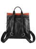 Cluty City-Rucksack echt Leder in rot