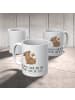 Mr. & Mrs. Panda Becher Hund Keks mit Spruch in Weiß