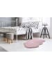 Kayoom Hochflor Teppich Rabbit in rosa - rechteckig
