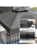 Outsunny Pavillon Ersatzdach in Dunkelgrau 300L x 300B x 1H cm