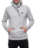 Rusty Neal Kapuzen-Sweatshirt mit Masken-Funktion in Grau