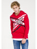 PLUS EIGHTEEN Herren Kapuzenpullover in Rot