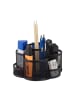 relaxdays Stifthalter in Schwarz - (B)17,5 x (H)11 x (T)16,5 cm