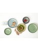 Seltmann Weiden 4er Set Foodbowls Beat Color Glaze ø 25,5 cm in Salbeigrün