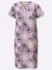 WITT WEIDEN Druck-Kleid in mauve-dunkelblau-bedruckt