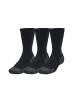 Under Armour Socken 'Performance Tech' 3er Pack in schwarz