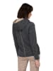 LAURASØN Sweatjacke in marine-melange