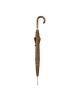 doppler Manufaktur Cottage Elegance Stockschirm 91 cm braun gemustert
