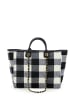 Harpa Shopper COLLINS in black-white check