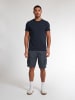 Petrol Industries Cargo-Shorts mit Gürtel in Schwarz