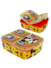 Disney Mickey Mouse Brotdose Mickey Mouse Maus | 3 Fächer | Lunch to Go | Vesper Dose