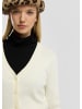 QS Strickjacke in 0200_creme