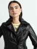 Mustang Lederjacke 31024851 in schwarz