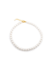 Luxenter Halskette Jamel mit 18 Karat Gelbgold-Finish – JAMEL