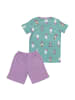 Schlummersack Kinder-Shorty aus Bio-Baumwolle in Mint-Lila
