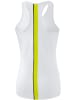 erima Squad Tanktop in weiss/slate grey/bio lime