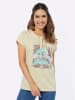 Sieh an! Kurzarmshirt in sand-taupe