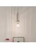 Licht-Erlebnisse Pendelleuchte (B)17.8 x (L)17.8 x (T)69.8 cm in Nickel poliert TransparentNickel poliert Transparent
