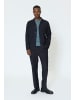 Matinique Overshirts MAlanden Gerade Passform in Navy Pinstripe
