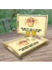 Mr. & Mrs. Panda BettTablett Spinne Agathe Sandwich mit Spruch in Gelb Pastell