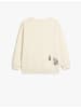 KOTON Sweatshirt in Ekru