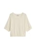 Marc O'Polo DENIM Kurzarm-Pullover relaxed in Burnt Aubergine
