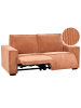 Beliani 2-Sitzer Sofa NUKARI in Orange/Schwarz - (W) 190 x (H) 93 x (L) 92 cm