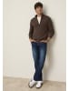 Man's World Strickjacke in braun