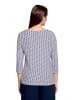 Betty Barclay Basic Shirt mit U-Boot-Ausschnitt in Red/Blue