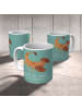 Mr. & Mrs. Panda Becher Skorpion Unikat mit Spruch in Meeresbrise