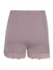 LASCANA Schlafshorts in mauve