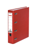 Herlitz Doppelordner A4 maX.file protect für 2xA5 quer 70mm Rücken PP rot