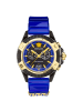 Versace Analoguhr für Herren in blau