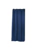 relaxdays 2x Vorhänge in Blau - (B)135 x (H)245 cm
